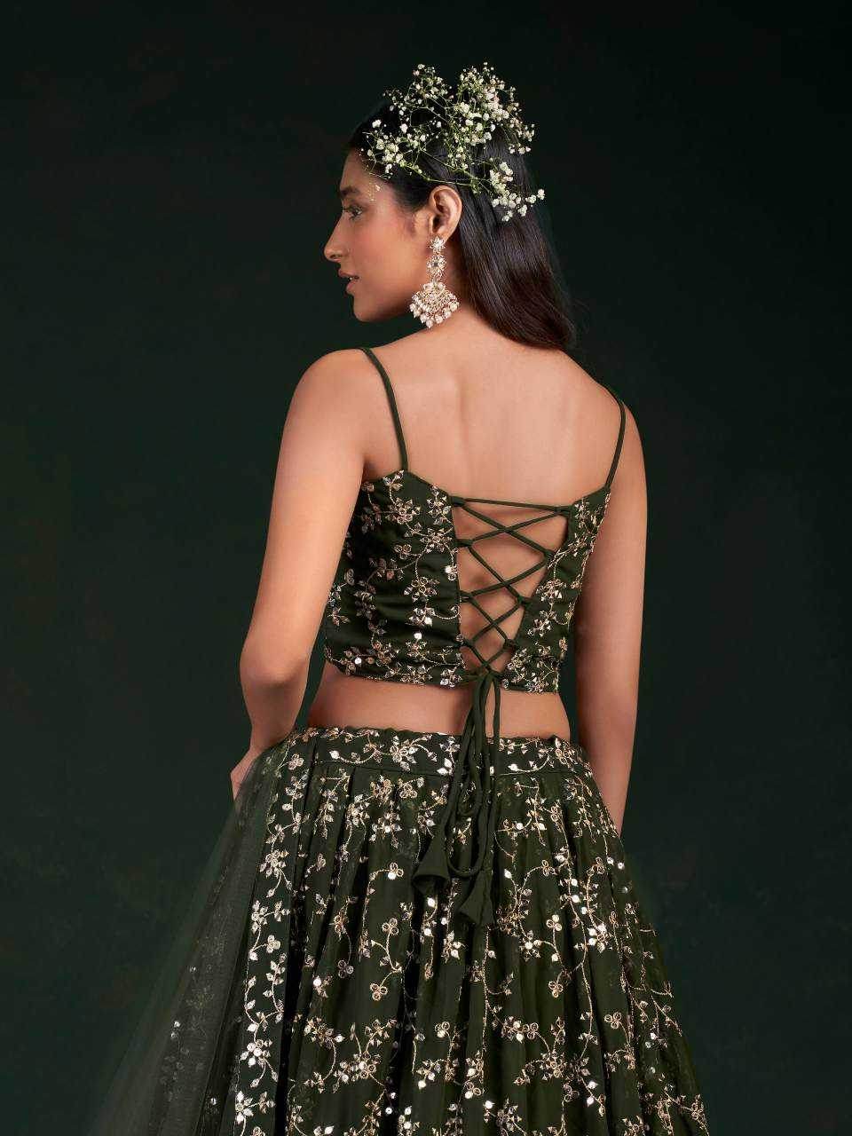 Georgette Sequins Engagement Outfit - MYLUXURY LANE ENTERPRISE